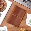 Rectangle Leather Travel Passport Wallet Cover AJEW-WH20007-03C-4