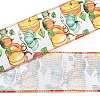 5 Yards Thanksgiving Day Printed Polyester Wired Ribbon LS-OCOR-K009-01A-1