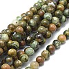 Natural Rhyolite Jasper Beads Strands G-F674-03AB-6mm-1