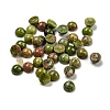 Natural Unakite Cabochons G-H309-03-41-1