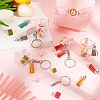 Olycraft DIY Cup Charm Keychain Making Kit DIY-OC0009-31-6