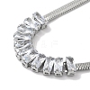 304 Stainless Steel Snake Chain Necklaces NJEW-I126-07P-1