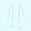 925 Sterling Silver Ear Thread STER-P047-09S-3