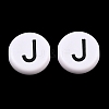 Opaque Acrylic European Beads AC-CBA3BDD-01J-1