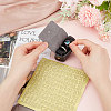 Imitation Leather Wedding Ring Storage Case with Alloy Clasps and PVC Stickers for Pet AJEW-FG0004-27B-3