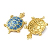 304 Stainless Steel Enamel Big Pendants STAS-L299-24G-02-2