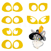 6 Styles 6 Pair Acrylic Craft Eye DOLL-BC0001-01A-1