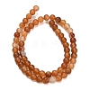 Natural Carnelian Beads Strands G-L642-G01-6mm-3