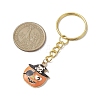 Alloy with Glass Keychain KEYC-JKC00868-3