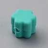 Flower Silicone Focal Beads SIL-TAC0008-10G-2