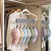 Fabric Hanging Clothes Peg Organizer AJEW-WH0455-394B-4