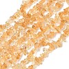 Natural Citrine(Heated) Beads Strands G-K400-A01-5x8-2