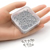 500Pcs Iron Screw Eye Pin Peg Bails FIND-YW0003-06P-3