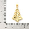 Brass Enamel Pendants KK-U044-01G-02-3