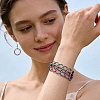 100pcs Rainbow Color 304 Stainless Steel Open Jump Rings STAS-ME0003-78B-5