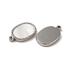 304 Stainless Steel with Shell Pendants STAS-L022-330P-2