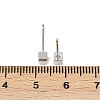 Brass Stud Earrings for Women EJEW-G441-05A-P-5