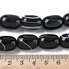 Natural Banded Agate/Striped Agate(Dyed & Heated) Beads Strands G-H324-01H-4