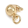 Whale Brass Charms KK-Z123-11G-2
