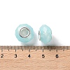 Pearlized Resin European Beads RESI-M001-01-4