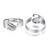 Alloy Cuff Finger Rings RJEW-S038-195S-P-NR-3