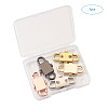 5 Colors Adjustable Alloy Chain Buckles PALLOY-TA0001-91-RS-9