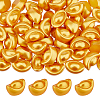 Resin Gold Ingot Mini Model DJEW-FH0001-43B-1