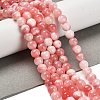 Natural Yellow Jade Beads Strands G-B128-A01-02-2