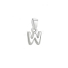 Brass Charms KK-C053-04S-W-1