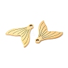 201 Stainless Steel Pendants STAS-I199-D07-G-3
