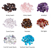Mixed Natural & Synthetic Gemstone Chip Beads G-PH0001-01-3