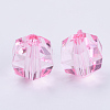 Transparent Acrylic Beads TACR-Q256-10mm-V03-2