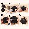 Fingerinspire Gothic Style  Fascinator DIY Kit DIY-FG0005-11-4