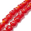 Handmade Lampwork Beads Strands LAMP-D015-08H-1