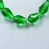 Glass Beads Strands GLAA-R024-15x10mm-6-1