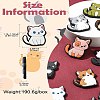 60Pcs 12 Colors Pet Theme PVC Plastic Cabochons FIND-CJ0002-56-8