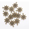 Tibetan Style Alloy Pendants X-TIBEP-A122979-AB-FF-1