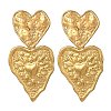 304 Stainless Steel Stud Dangle Earrings for Women EJEW-JE07475-03-3