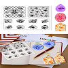 Silicone Clay Texture Mat AJEW-WH0447-042-9