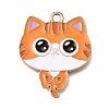 Alloy Enamel Pendants FIND-E047-02KCG-09-1