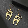 304 Stainless Steel Dangle Earrings FS-WGAFF5E-05-1