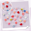 54Pcs 9 Colors Epoxy Resin Beads RESI-GA0001-27-4