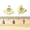 304 Stainless Steel Charms STAS-S153-02G-3