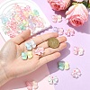 20Pcs Transparent Resin Cabochons RESI-YW0005-61-4
