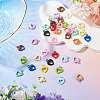 50Pcs Baking Paint Acrylic Pendants OACR-TA0004-83D-5
