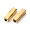 304 Stainless Steel Tube Beads STAS-L318-12G-01-2