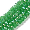 Baking Electroplate Glass Beads Strands LS-DGLA-A039-J6MM-B03-2