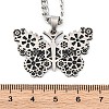 Punk Style 304 Stainless Steel Pendant Necklaces NJEW-C066-06P-3