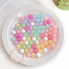 Opaque Acrylic Beads X-OACR-H038-13-1