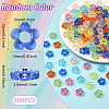 300Pcs Transparent Acrylic Bead Frame MACR-SP0002-03-2